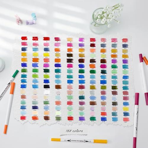 Ohuhu アートマーカーペン 筆先 水彩ペン 水性 ふでタイプ ふで・極細 ブラッシュ 鮮やか イラスト 手帳 絵手紙 色塗り 塗り絵 カード |  | 01