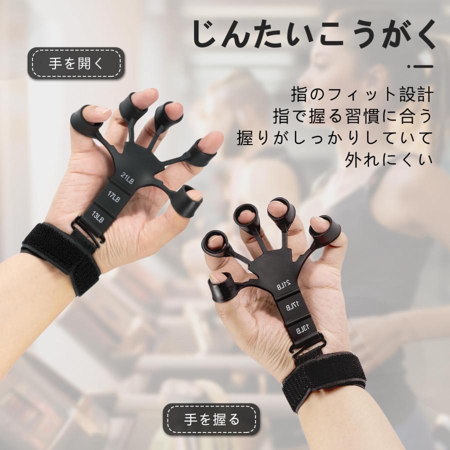 JEKYDOSDフィンガーパワー 2個セット フィンガートレーナー グリップ