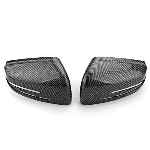 Bruce & Sharkブルース・サメ ミラーカバー 2011-2018 ベンツ W212 W204用 カーボン ファイバー リアビューミラー | 