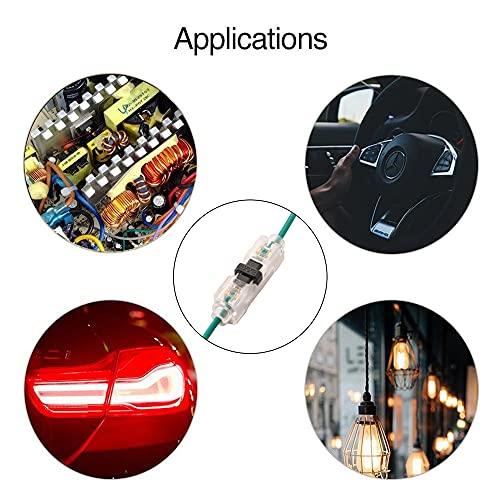 CTRICALVER 1ピン配線コネクタ配線分岐コネクタ簡易クイック配線取付分岐配線接続細線12個セット |  | 05