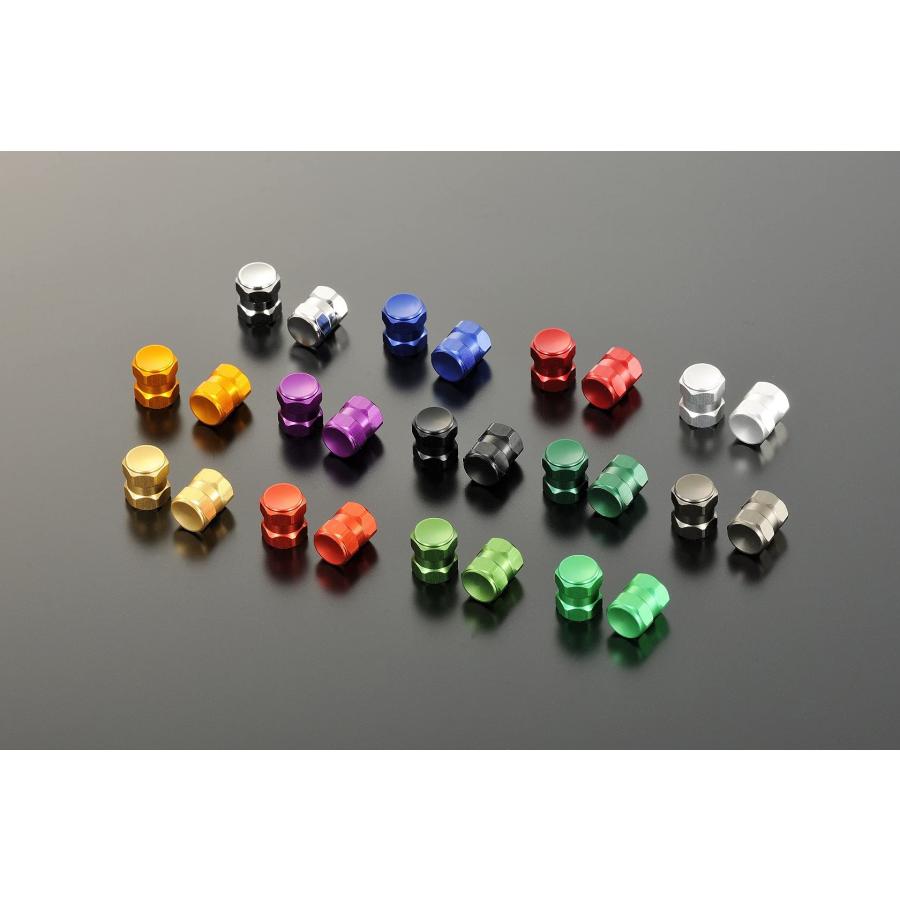 ポッシュPOSH バイク用品 HEX2エアーバルブキャップ 2個入り チタン 000800-11 |  | 01