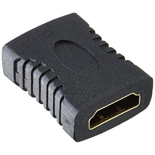 エレコム HDMI メス - HDMI メス 延長コネクタ 4K×2K対応 ブラック AD-HDAAS01BK | 