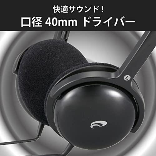 オームOHM 電機 AudioComm TV用ヘッドホン HP-H355N 03-2807ブラック |  | 05