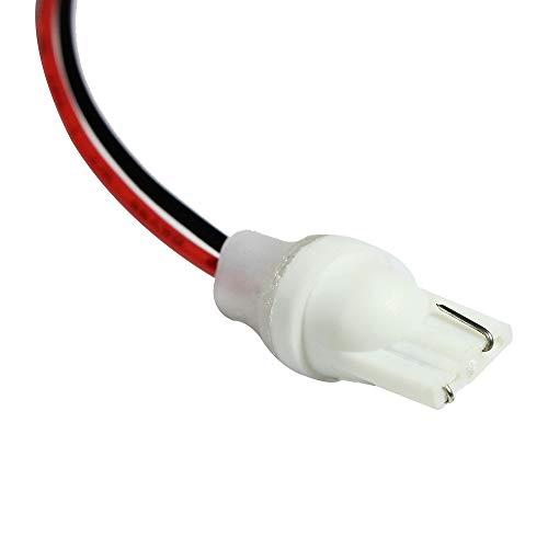 YUNPICAR T10 ヘッドライト アセンブリ オスソケットプラグ アダプター ウインカー ブレーキライト テールランプに最適 2本 t10 |  | 02