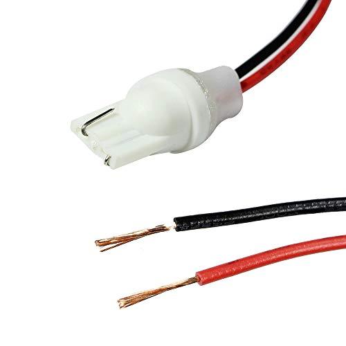 YUNPICAR T10 ヘッドライト アセンブリ オスソケットプラグ アダプター ウインカー ブレーキライト テールランプに最適 2本 t10 |  | 04