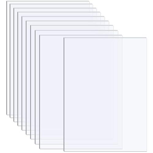 アクリル板 プラ板 10個入り 10*15cm 透明 手描きパレット 絵画 DIY装飾 教育に適しています | 