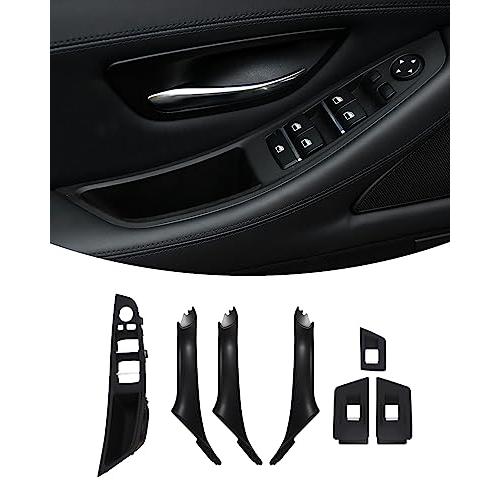 インナードアハンドル BMW F10 F11 F18用 インナードアパネルノブ インナーウィンドウドアハンドルアジャスター BMW 5シリーズ用 | 
