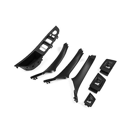 インナードアハンドル BMW F10 F11 F18用 インナードアパネルノブ インナーウィンドウドアハンドルアジャスター BMW 5シリーズ用 |  | 01