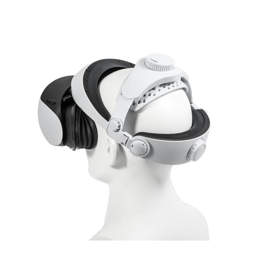 SHEAWA PS VR2用ヘッドストラップ 頭への負担を軽減 ヘッドバンド 角度