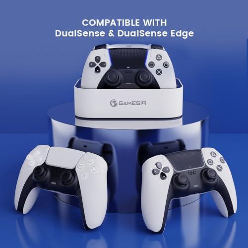 GameSir PS5 コントローラー 充電スタンド 2台同時充電 P5充電器