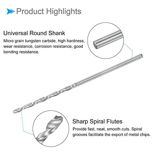 CoCud 超硬ソリッド ドリル ビット 直径 1.7 mm K35 超硬ストレート シャンク ツイスト ドリル ビット ステンレス鋼 合金用 |  | 04
