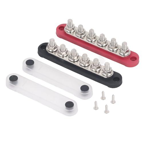 バスバーターミナル 端子台 バスバー スタッド配電ブロック M8x6 150A 300VAC 48VDC トラック キャラバン バス ボート適用 |  | 04