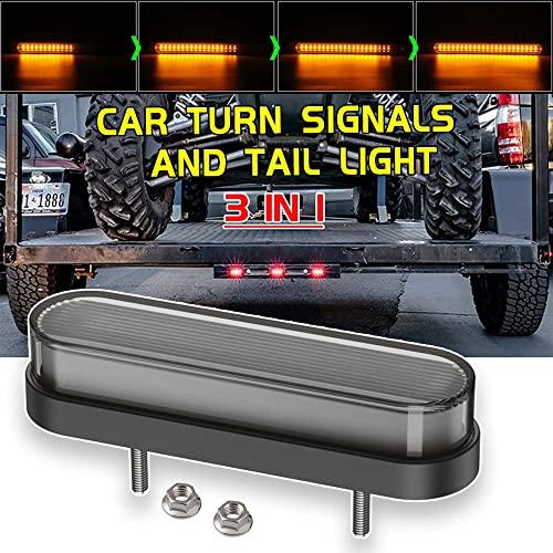 ファイバーLED リアマーカーランプ テールランプ 12V 24V 対応 自動車 トラック バイク 汎用 ２個セット |  | 02