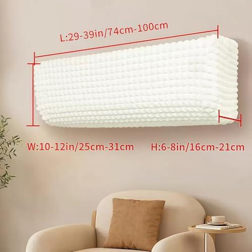 Joy Now エアコン カバー 室内用 壁掛け型 北欧 室内機 エアコン ホコリカバー 防塵 防湿 ホコリ対策 無地 洗える 伸縮 取り付け簡 |  | 07