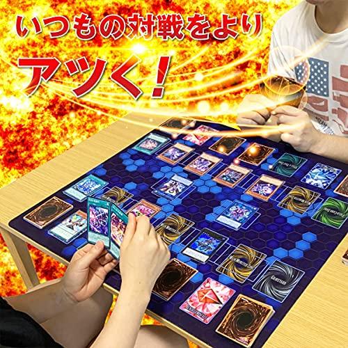 遊戯王 プレイマット 二面フルサイズ 専用プレイマットケース付 active
