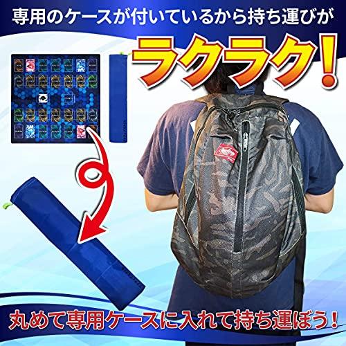 遊戯王　プレイマット2個 遊戯王 プレイマット 二面フルサイズ 専用プレイマットケース付