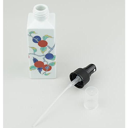 有田焼 醤油スプレーボトル 角型 抗菌 清潔 おもてなし 日本製 有田陶芸 柿 |  | 05