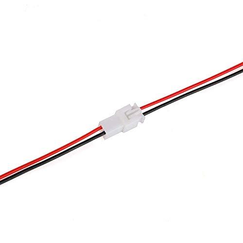 40個20ペア JST 1.25mm 15cmプラグコネクタ 2ピン オス＆メス延長ケーブル 錫めっき銅製 RCリポバッテリ ヘリコプター用 |  | 03