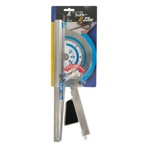 シンワ測定Shinwa Sokutei 丸ノコガイド定規 ジャスティーII 23cm 78176 |  | 01