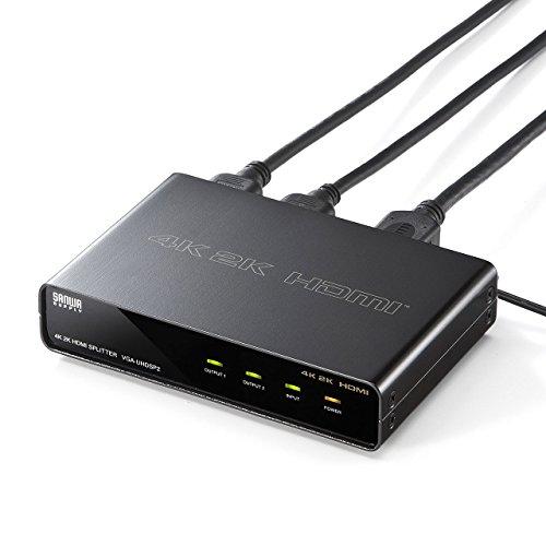 サンワサプライSanwa Supply 4K2K対応HDMI分配器2分配 VGA-UHDSP2