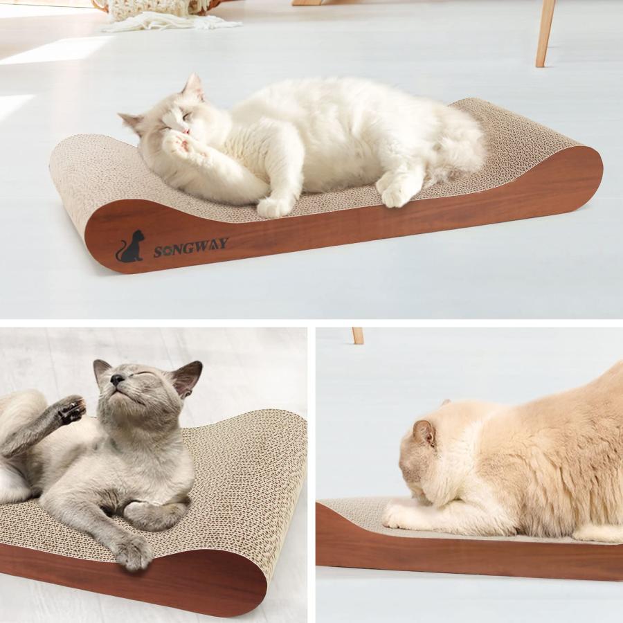 SONGWAY 大型猫爪とぎ ぽっちゃり猫 爪研ぎ つめとぎ 大きい