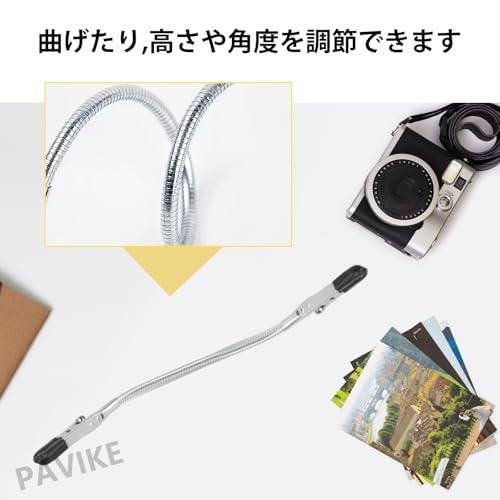 PAVIKE メタルワイヤー写真メモ 4本入 メモクリップ クランプ メモ用 ワニ口 フォトホルダー メモ用ワニ口 ダブルヘッド ワニ口クリップ |  | 03