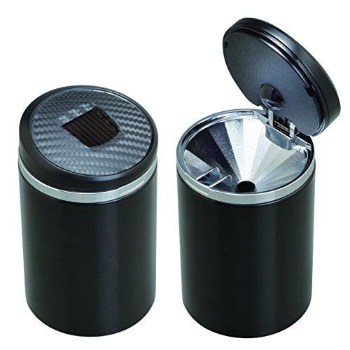 セイワSEIWA 車用 灰皿 ソーラーカンアッシュ ドリンクホルダー型 カーボン調ブラック LED付き W861 |  | 05