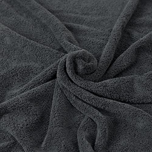 Perco ペット用タオル 超吸水 厚手 マイクロファイバー 犬 猫 体拭き 75cmx127cm ダークグレー |  | 01