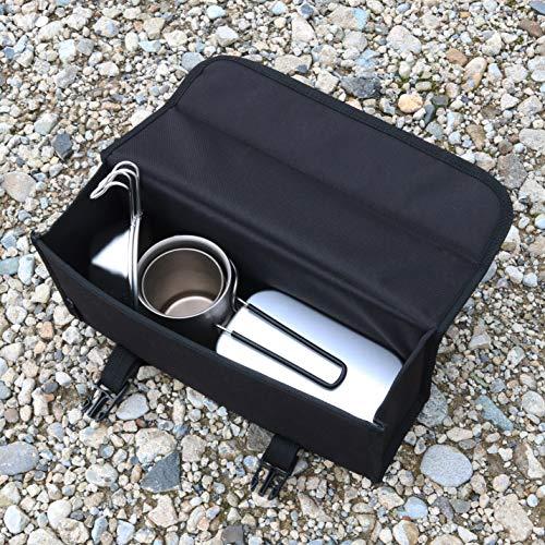 KAKURI マルチストレージボックス ペグケース 収納ケース クッキングツール 調味料ケース アウトドア キャンプ ブラック |  | 11