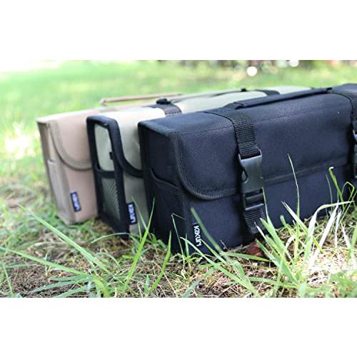 KAKURI マルチストレージボックス ペグケース 収納ケース クッキングツール 調味料ケース アウトドア キャンプ ブラック |  | 08