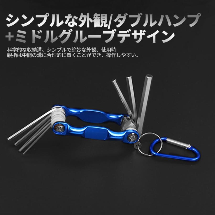 LWMINGALG 星型ドライバー トルクス レンチセット 折りたたみ式 8in1 T9 T10 T15 T20 T25 T27 T30 T40 |  | 04