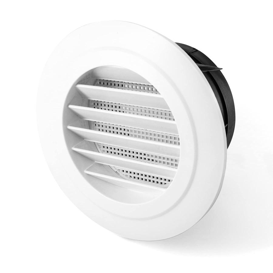 Mxclimate 換気ダクトカバー 屋内換気口 排気口 150mm 簡単に調節可能