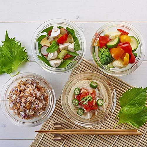 HARIOハリオ サラダボウル 4個セット 耐熱ガラス製 スイーツボウル 食器 HSB-2812 |  | 01