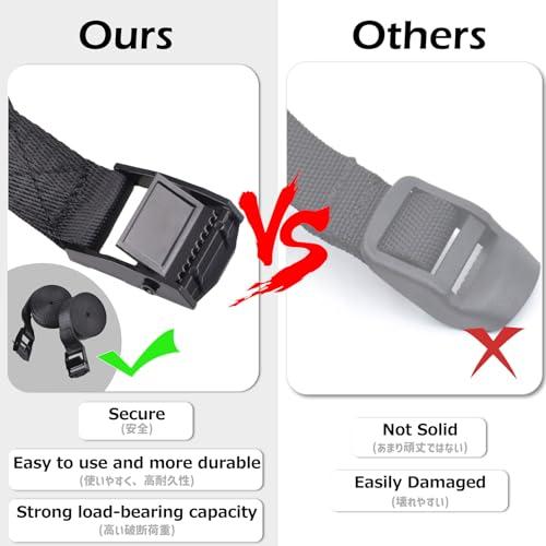 Azarxis 荷締めベルト 固定ベルト 荷締め ベルト 2m 3m 5m 荷物ベルト ラッシングベルト 荷締バンド 締付 運搬 梱包 積載 荷 |  | 04