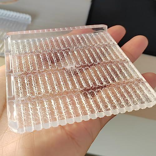 ?の? 超強力滑り止めシート ソファ滑り止めマット 畳へこみ防止マット 床傷防止マット 四角 8cm4枚セット（透明な色） |  | 05