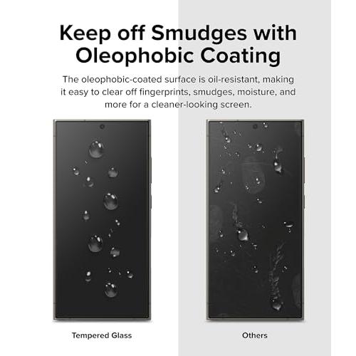 RingkeGalaxy S24 Ultra ガラスフィルム Easy Slide Tempered Glass 硬度9H 画面保護 全面保護 |  | 08