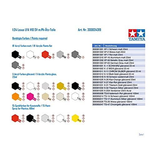 タミヤ 1/24 スポーツカーシリーズ No.319 LEXUS LFA プラモデル 24319
