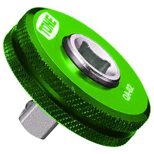 トネTONE クイックアダプター L-QA-02G 差込角6.35mm1/4 グリーン | 