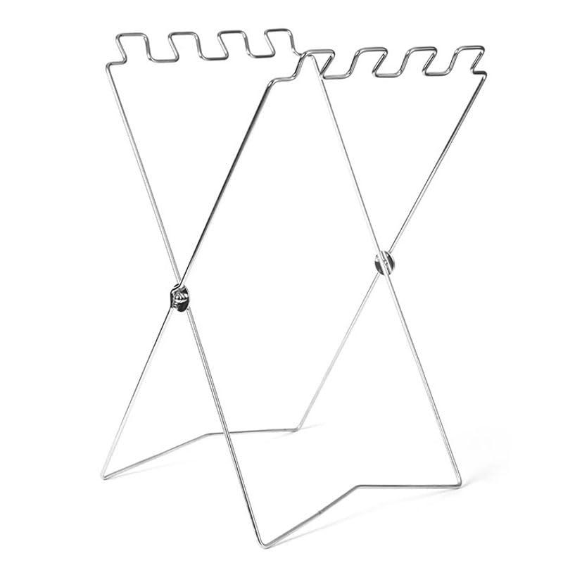 FamGift ゴミ袋スタンド 折りたたみ式 簡易 便利 キッチン アウトドア スタンド式 ゴミ箱 鉄線折りたたみ棚 コンパクト 家庭用 キッチ | 