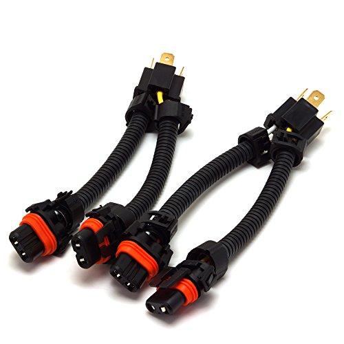 zmart H4 Hi/LoからHB 変換 ハーネス 4灯 同時点灯 ヘッドライト2組 アダプター ワイヤーハーネス プラグ コネクター |  | 01