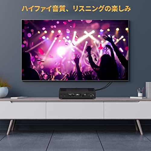 RCAオーディオケーブル ステレオ音声ケーブル 2重シールド 分岐型アナログオーディオケーブル RCAオス-RCAオス 2RCA接続赤白ケーブル |  | 05