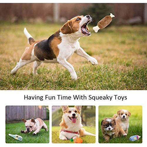 NUOMIZI 犬おもちゃ 犬噛むおもちゃ 音の出るおも 音が鳴る ちゃ ペット用品 ぬいぐるみ 運動不足 ストレス解消 清潔安全 丈夫 耐久性 |  | 02