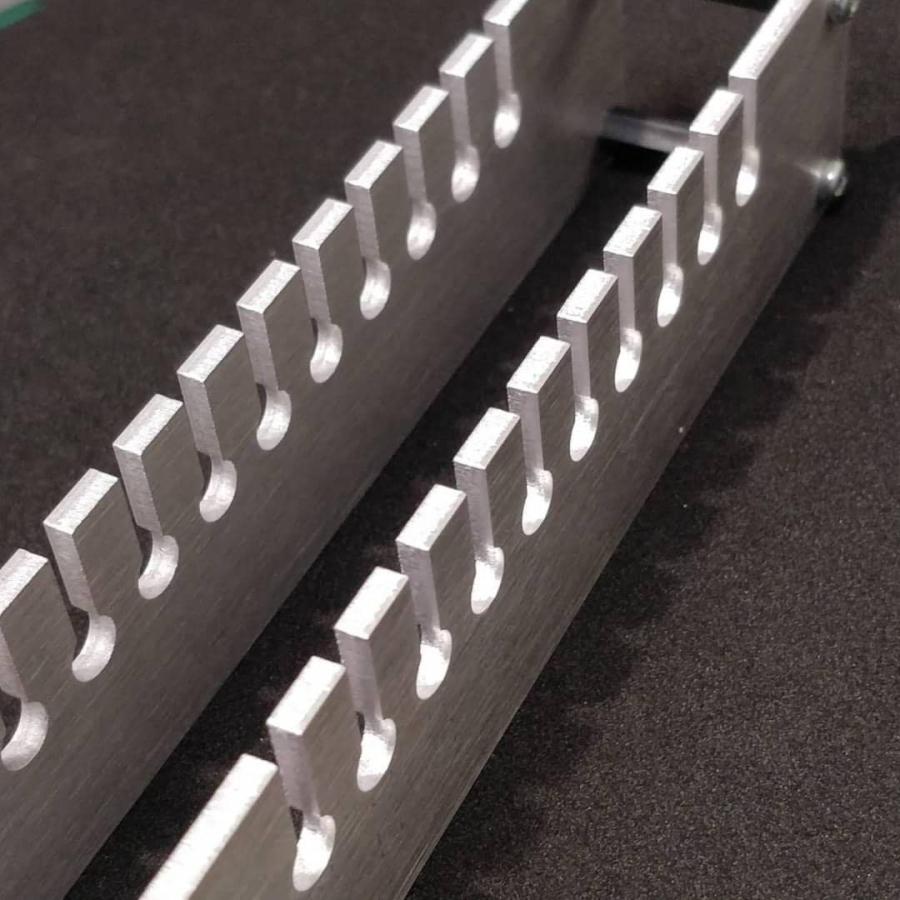 ミニ四駆 治具 ペラタイヤ作成 タイヤ加工治具 10段 : SOLVERTEX