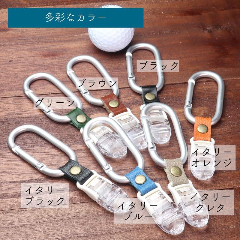 パターカバーホルダー グローブホルダー ヘッドカバーホルダー 本革 ゴルフ ブラック |  | 01