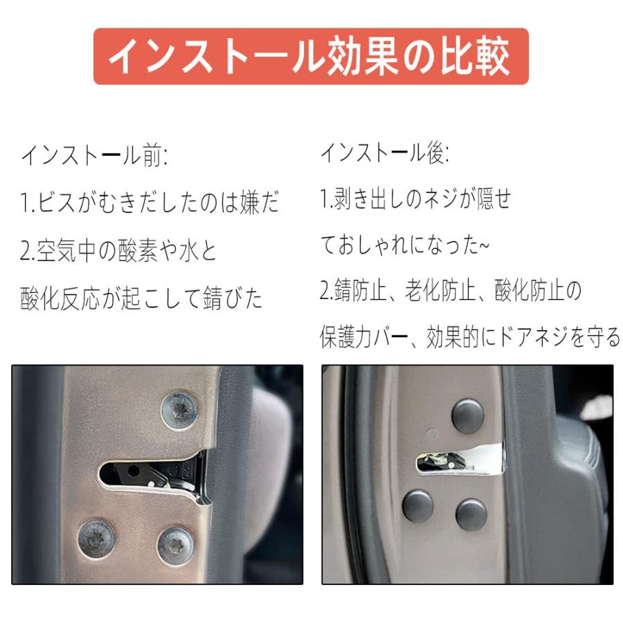 Renjzle 12個入り 黒色 ビス保護カバー ネジカバーホンダN-WGN/ｎワゴンカスタムJH2/JH1/ホンダ 新型N-WGN&カスタムJ |  | 04