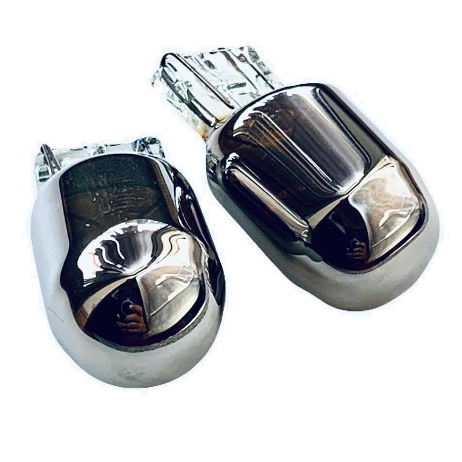 Roost ステルスバルブ クローム T20 ピンチ部違い 2個セット | 