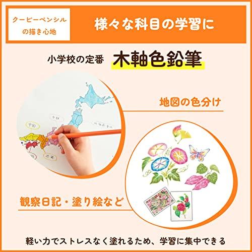 サクラクレパス クーピー色鉛筆 12色 紙箱入り PFY12K |  | 02