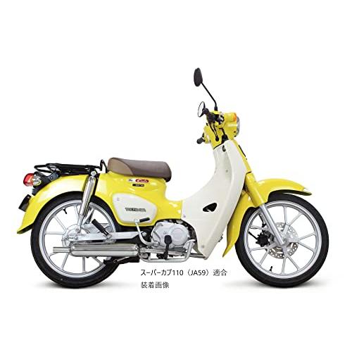 スペシャルパーツ武川 TAKEGAWA フルエキゾーストマフラー P-SHOOTER キャブトンスタイル スーパーカブ110JA59 04-02 |  | 01