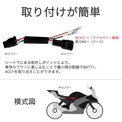 KONPON/パワーハーネス/Ninja ZX-25R/SE /ZX250対応/取付簡単 |  | 04