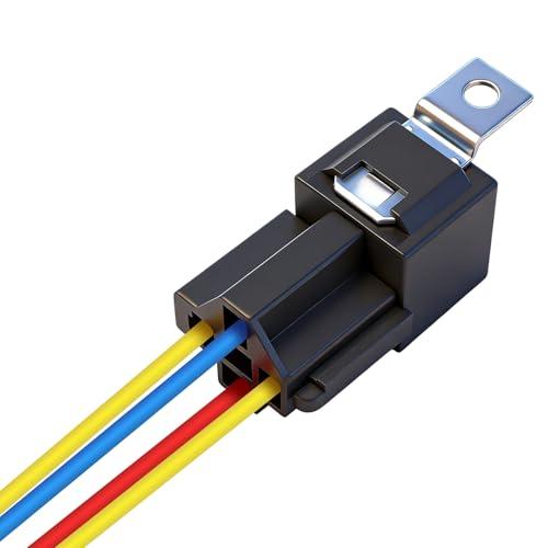 Weasch カーリレー JD1912 12V 40A SPST 4ピン 2個パック |  | 07